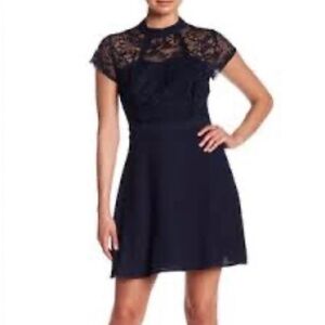 BB Dakota Little Black Lace Dress
